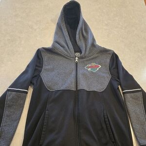 Minnesota Wild youth hoodie. Size Large.